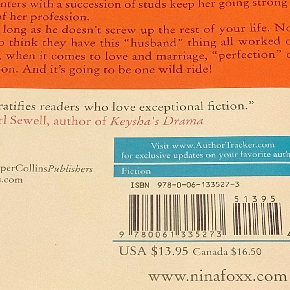 No Girl Needs A Husband‎ Seven Days A Week By Nina Foxx Paperback Novel 2007